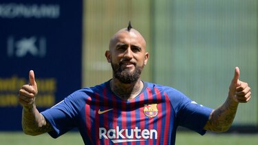 Arturo Vidal 'feliz' tras firmar como nuevo jugador del Barcelona