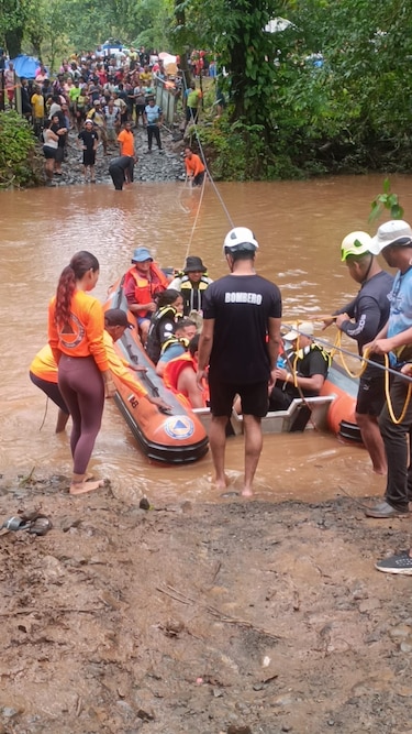 Rescates por crecida de ríos en Panamá: 59 evacuados en Gatún y Río Grande