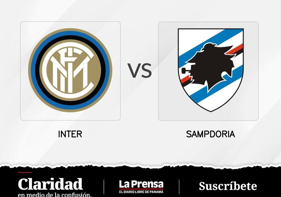 Inter busca sumar puntos ante Sampdoria tras detener la racha ganadora