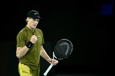 Australian Open: Sinner, implacable hacia tercera ronda