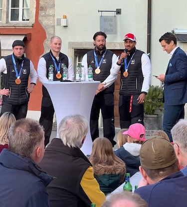 Un corazón panameño sobre el hielo suizo