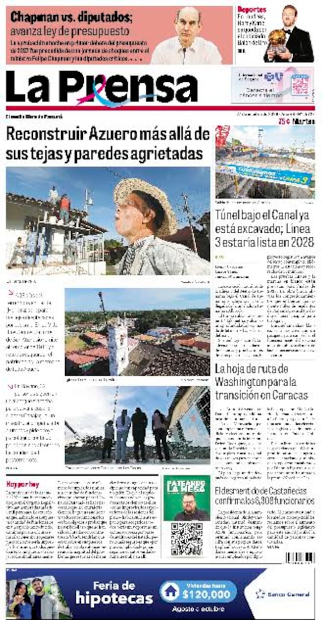 Portadas La Prensa