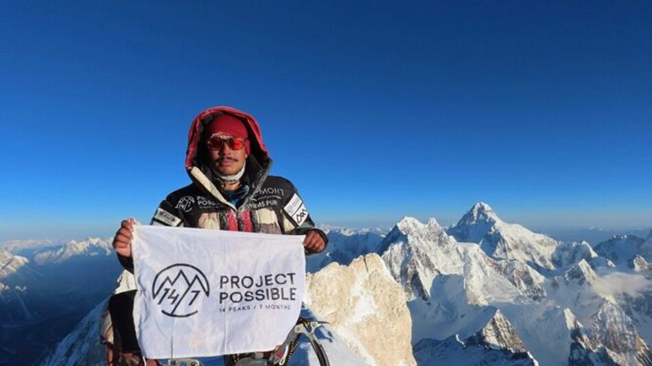 Montañista nepalí anuncia haber pulverizado récord de las 14 cumbres más altas