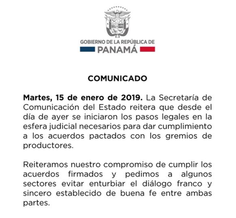 Productores santeños seguirán protestando; piden retiro de denuncias contra agricultores