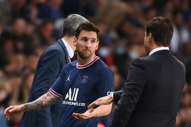 PSG: Messi será baja por lesión para el partido del miércoles en Metz