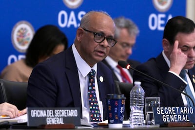 La OEA aprueba una resolución que exige elecciones en Nicaragua y la liberación de presos