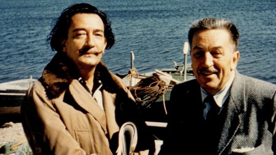 Walt Disney y su surrealista amistad con Salvador Dalí