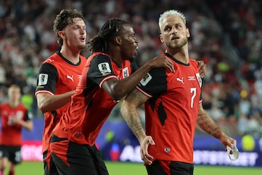 Austria sufre lo indecible para doblegar a la debutante Jordania