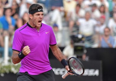 Nadal pasa a cuartos de final sin sufrir; Del Potro se cita con Djokovic