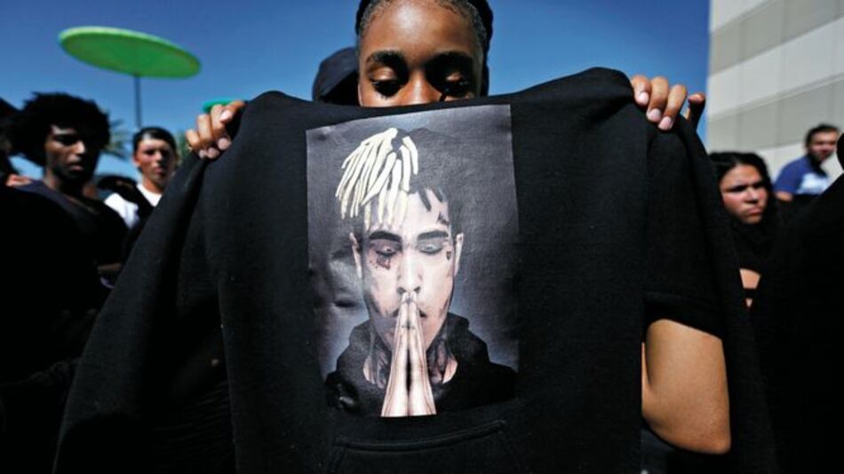 Miles en funeral de XXXTentacion