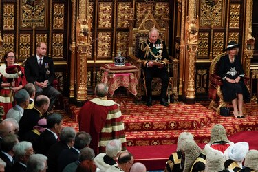 El príncipe Carlos reemplaza por primera vez a Isabel II en el simbólico ‘discurso del trono’