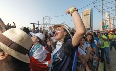 Francisco inspira a los peregrinos