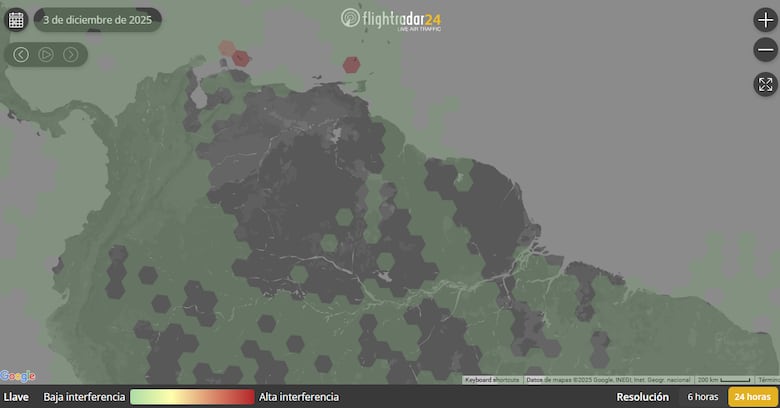 Aumentan las interferencias en los cielos de Venezuela: así se ven afectados los sistemas de navegación de los aviones