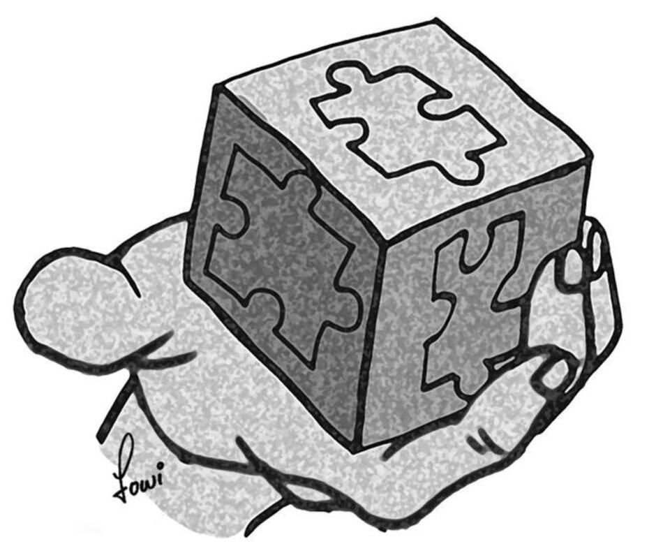 Azul oscuro, azul, celeste, casi blanco...