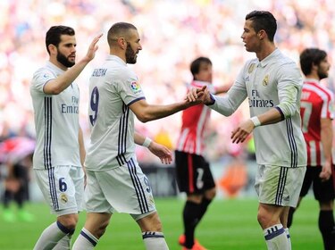 Real Madrid gana en Bilbao y consolida su liderato en España