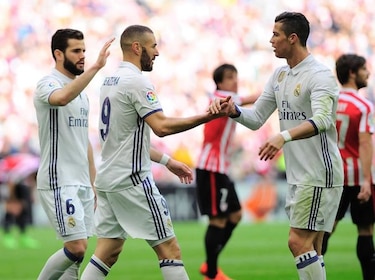 Real Madrid gana en Bilbao y consolida su liderato en España