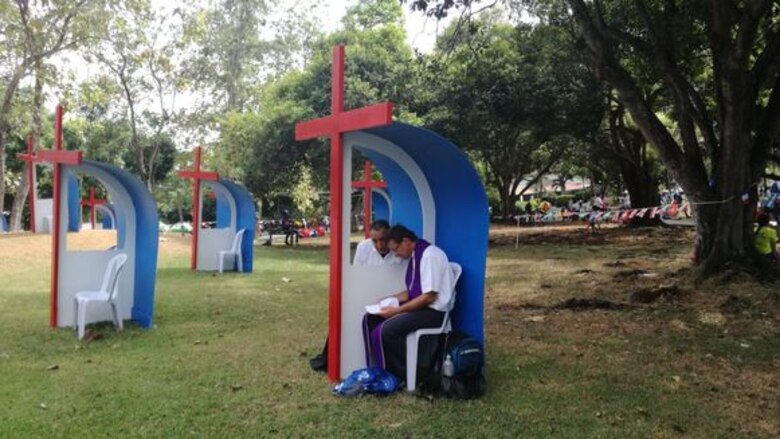 Peregrinos del mundo se toman la ciudad de Panamá