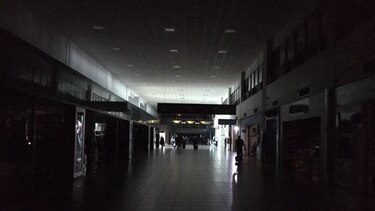 Aeropuerto internacional de Tocumen, sin fluido eléctrico