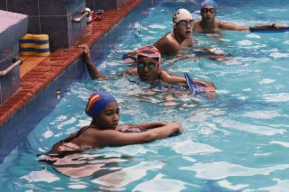 Deporte acuático para relajarse