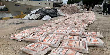 Colombia y EU decomisan 7.5 toneladas de cocaína cuyo destino era Colón