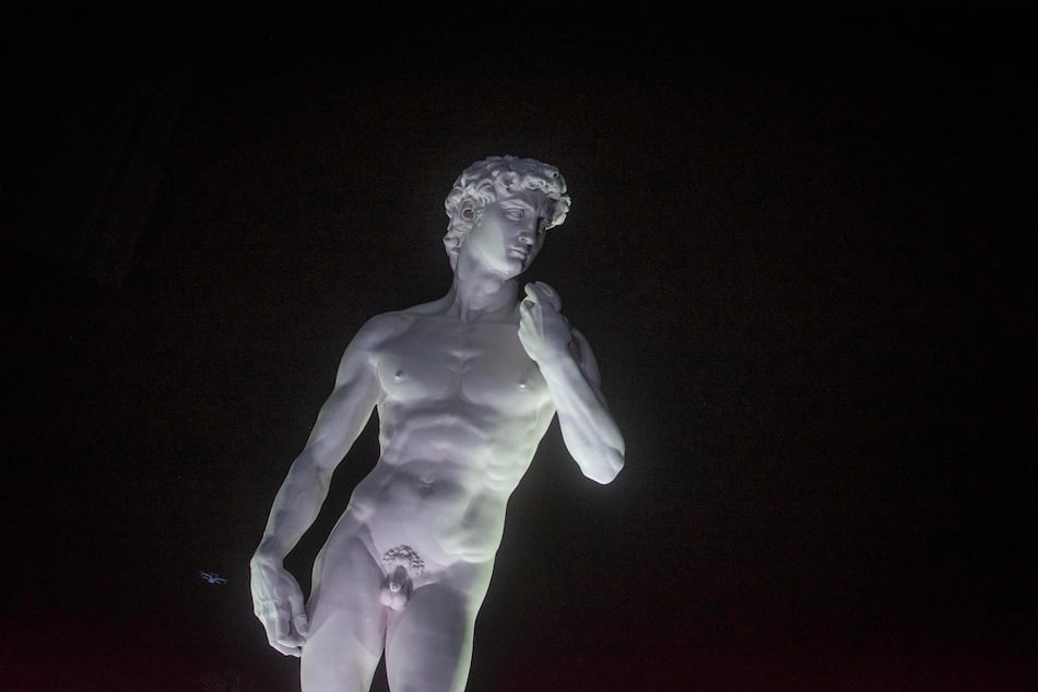 El David de Miguel Ángel tiene un gemelo digital en el norte argentino