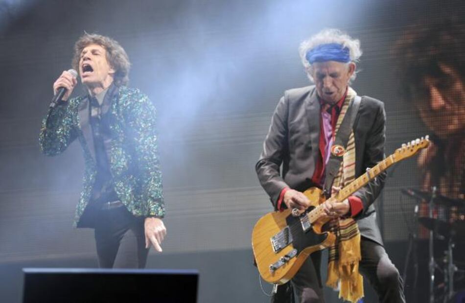 Los Rollings Stones, aclamados y rejuvenecidos en su debut en Glastonbury