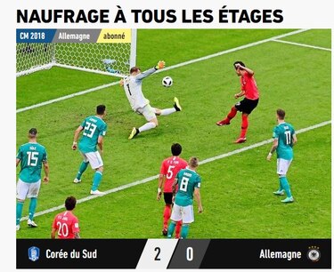 Sorpresiva eliminación de Alemania; la 'maldición del campeón'