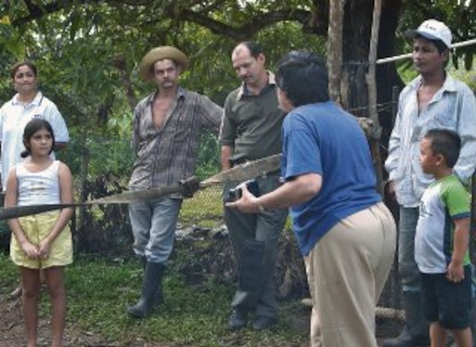 La ‘loca del río Pacora’