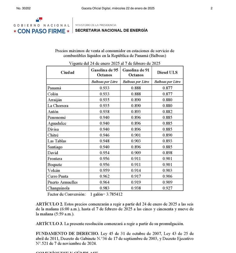 Secretaría de Energía: los precios de los combustibles registrarán un nuevo aumento