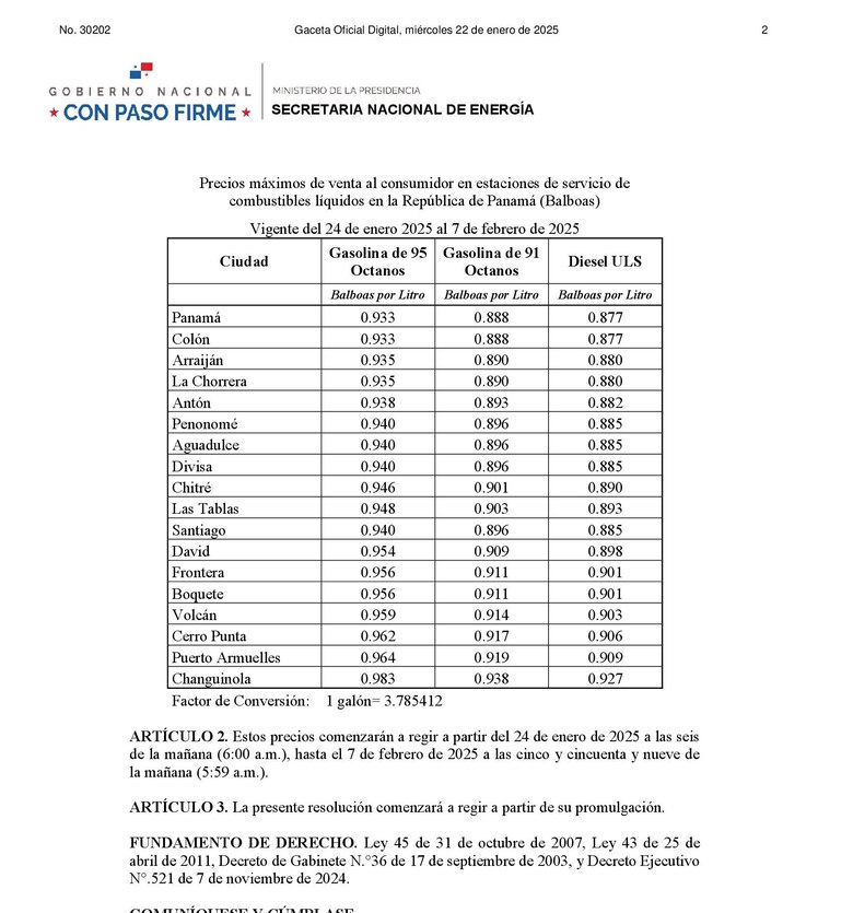 Secretaría de Energía: los precios de los combustibles registrarán un nuevo aumento