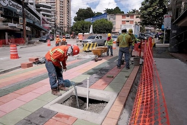 Cierres temporales en vía Argentina por trabajos de renovación urbana