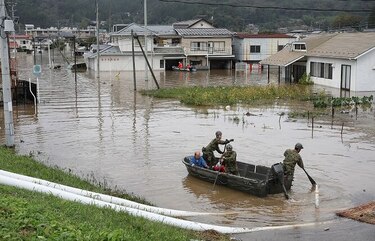 Al menos 67 muertos deja el tifón Hagibis en Japón