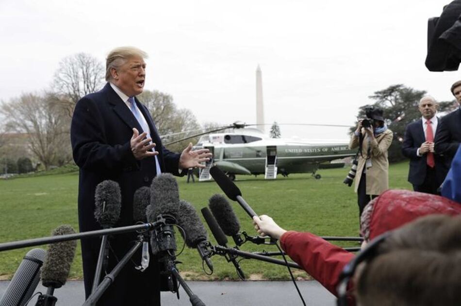 Trump no cenará con reporteros de la Casa Blanca