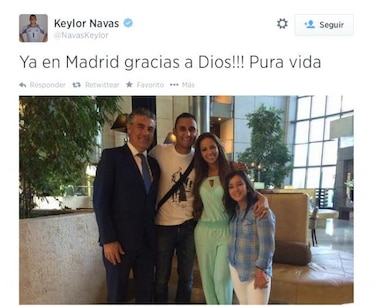Keylor Navas: 'Es una responsabilidad muy grande estar en el Real Madrid'