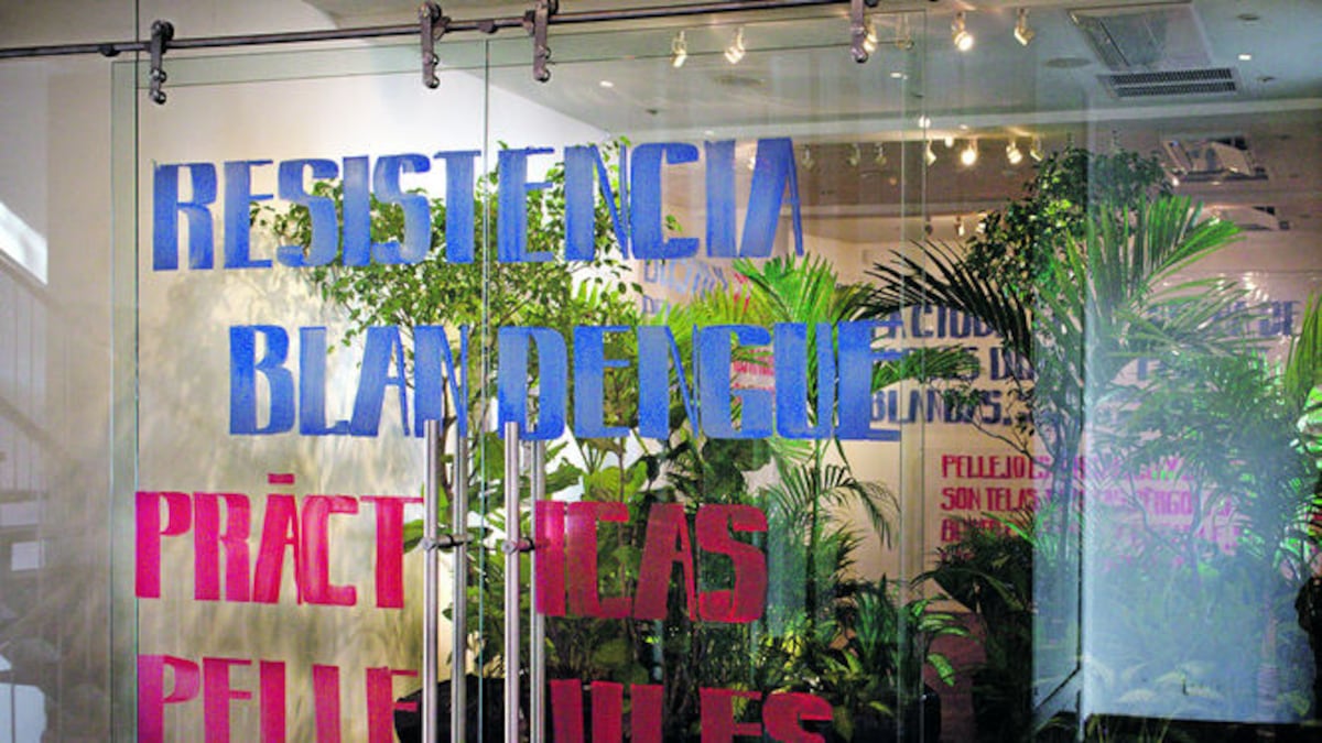 Como resultado de la investigación, parte de las estructuras del Centro Cultural de España-Casa del Soldado, fue intervenida con elementos de degradación o perecederos. CORTESÍA