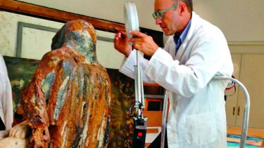 Carratta y su labor en la restauración