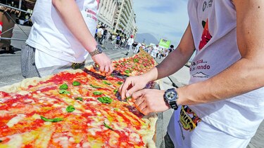 Nápoles prepara la ‘pizza’ más larga del mundo