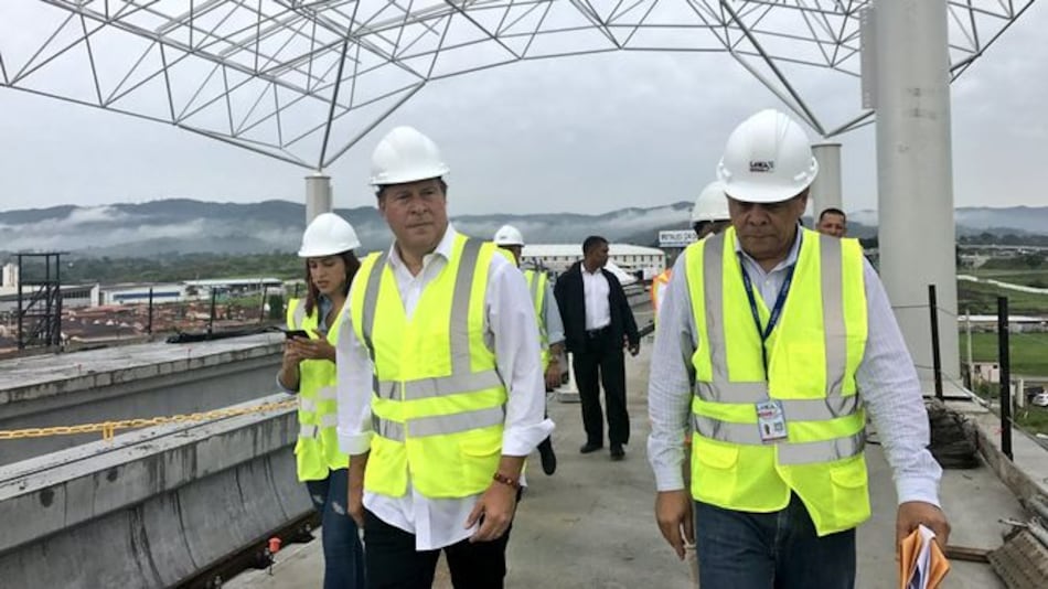 Juan Carlos Varela sobre la línea 2 del Metro: 'Tiene un 47% de avance'