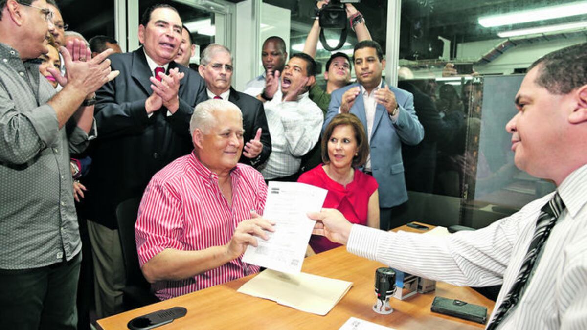 Pérez Balladares oficializó su candidatura a secretario general del CEN el pasado lunes, acompañado de Benicio Robinson.