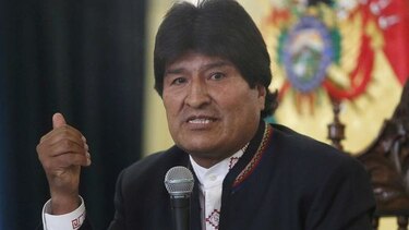 Cae aprobación de Evo Morales por escándalo de tráfico de influencias
