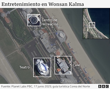 Cómo es el controvertido balneario al estilo Benidorm en Corea del Norte que recibió el primer grupo de turistas rusos