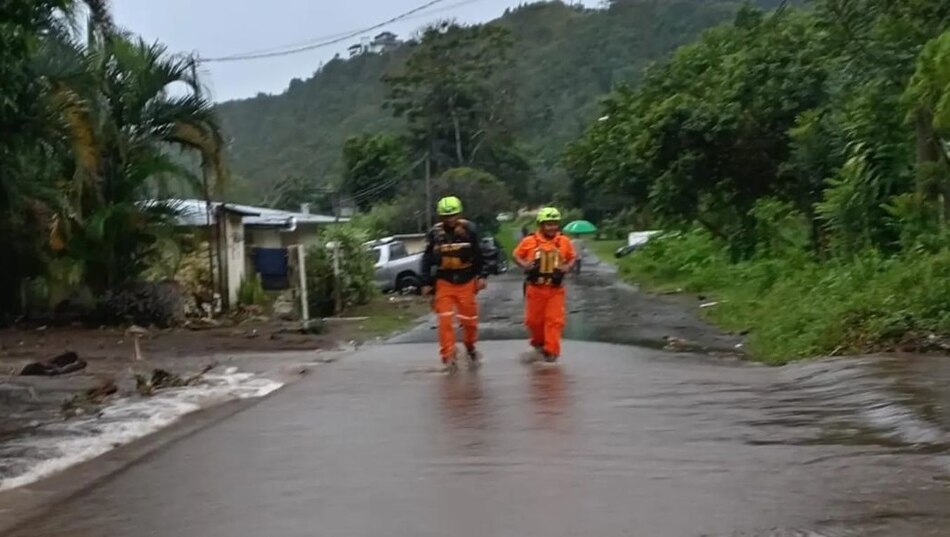 Declaran Alerta Amarilla en cinco provincias y una comarca ante aviso de intensas lluvias