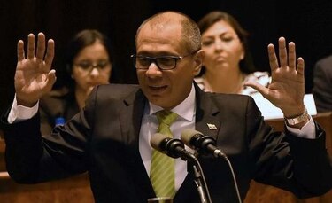 Oposición pide juicio político al vicepresidente de Ecuador por el caso Odebrecht