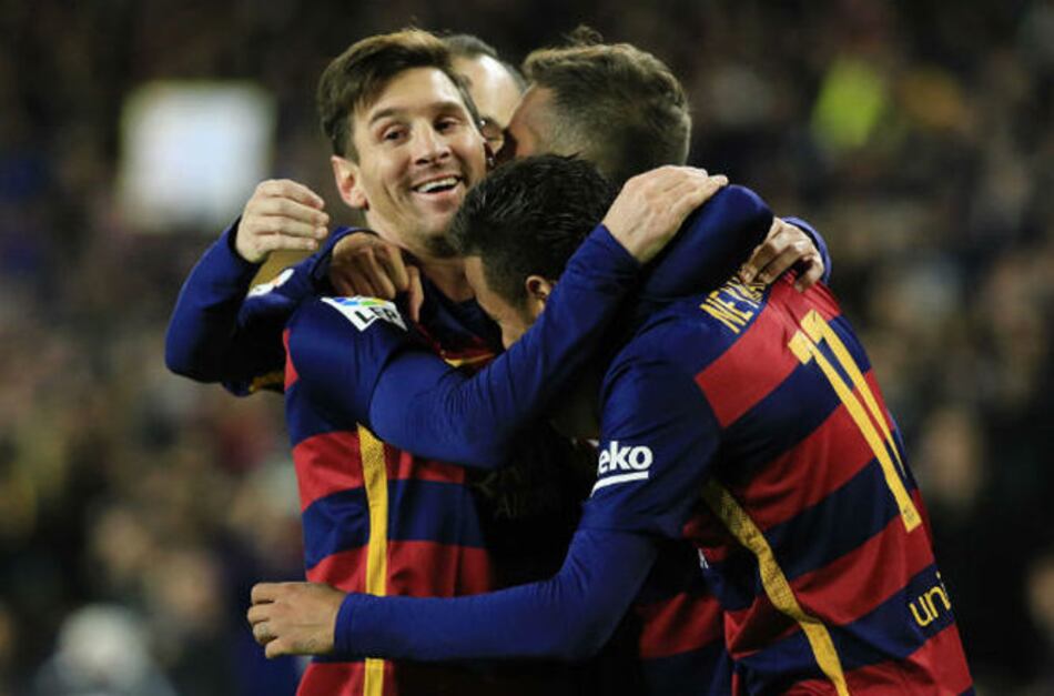 Con doblete de Messi, el Barcelona golea en la Copa del Rey