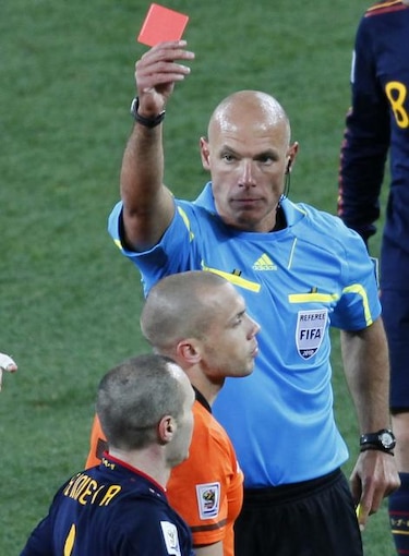 Se retira Howard Webb, el árbitro de la final del Mundial de Sudáfrica