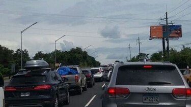 Masivo retorno de conductores a la capital