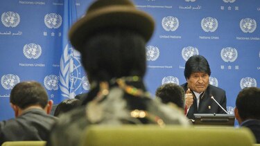Evo Morales acusa a Chile ante la ONU de 'prácticas racistas' contra bolivianos