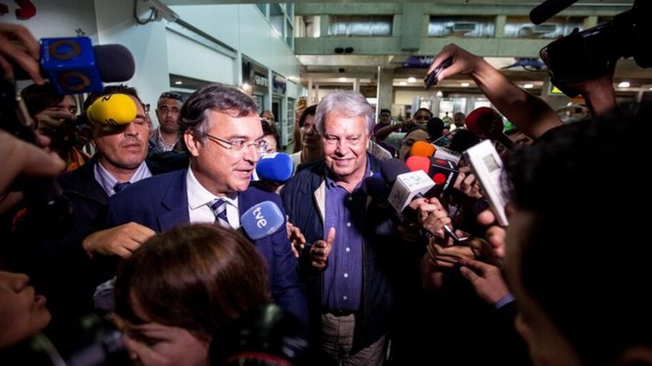 Felipe González visita a alcalde de Caracas, bajo detención domiciliaria