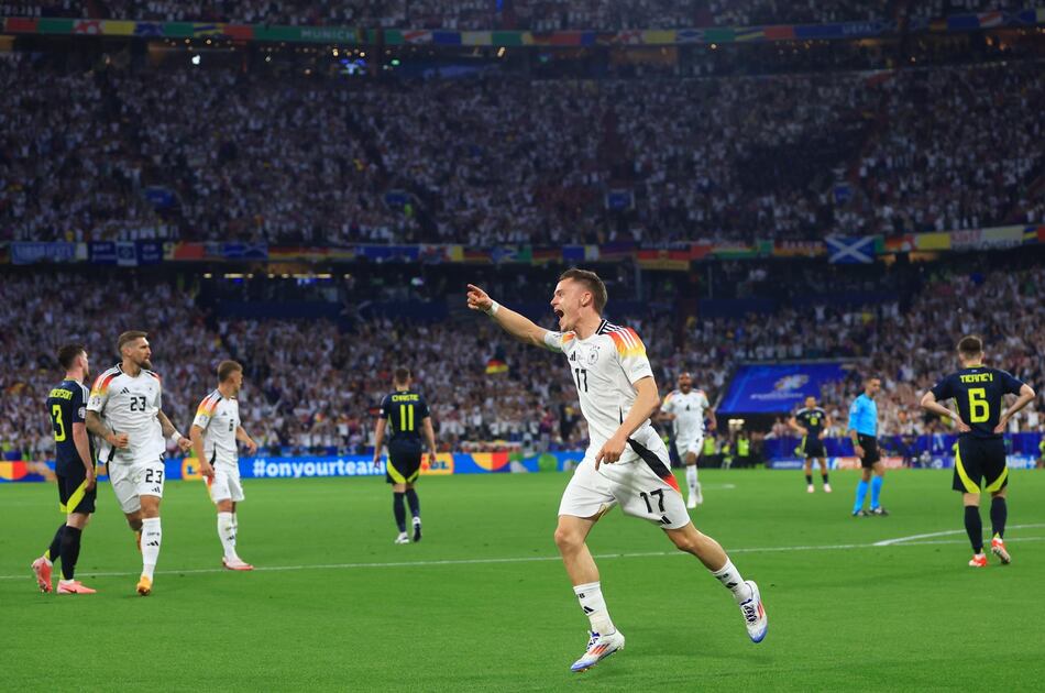Alemania empieza muy fuerte la Eurocopa goleando 5-1 a Escocia