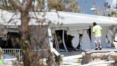 Autoridades calculan destrucción del 25% de casas en los Cayos